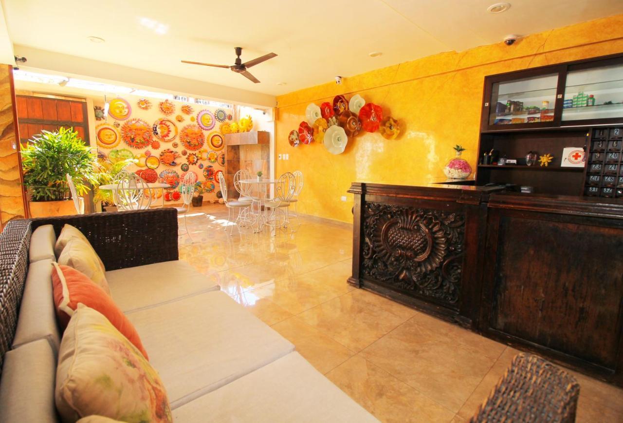 Papagayo Hotel Boutique Playa del Carmen Luaran gambar Reception